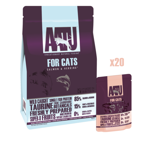 Aatu dog sale food salmon