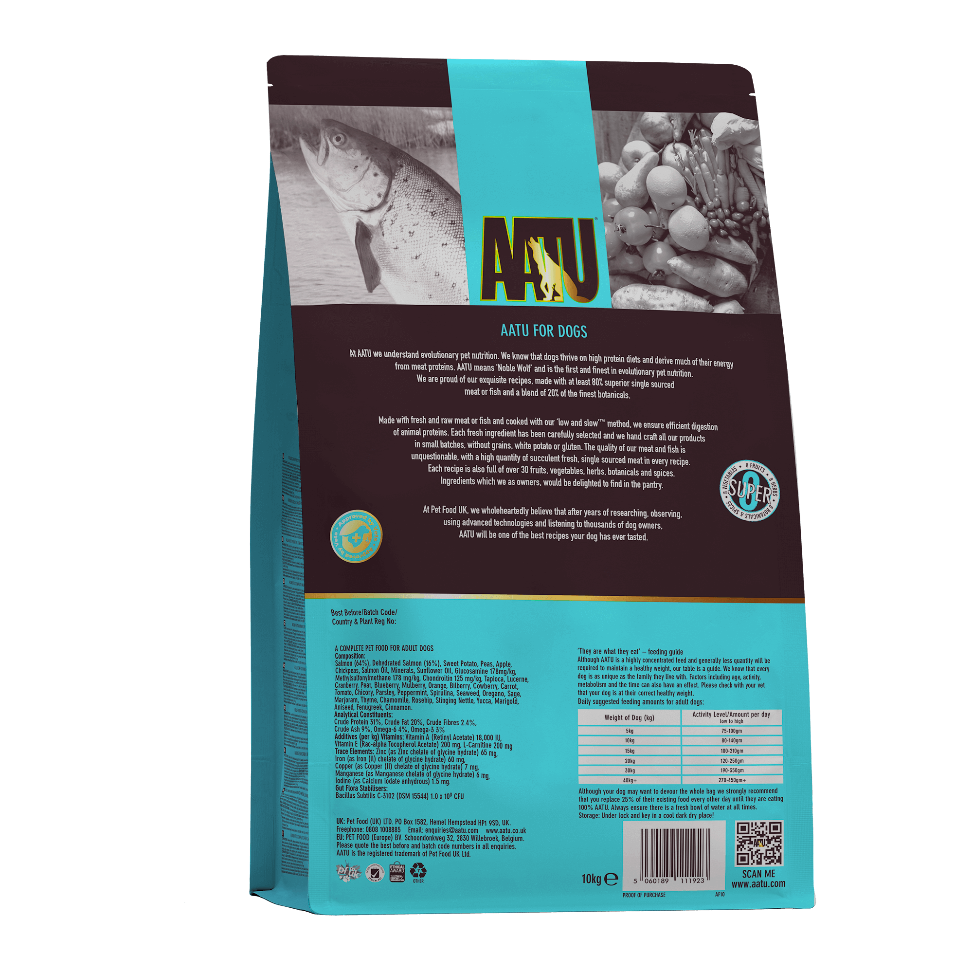 Salmon Dry Dog Food - short-dated stock - Salmon Dry Dog Food - short-dated stock