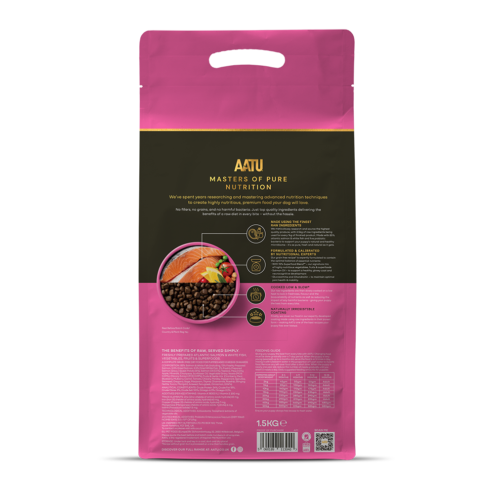 Salmon Dry Food for Puppies