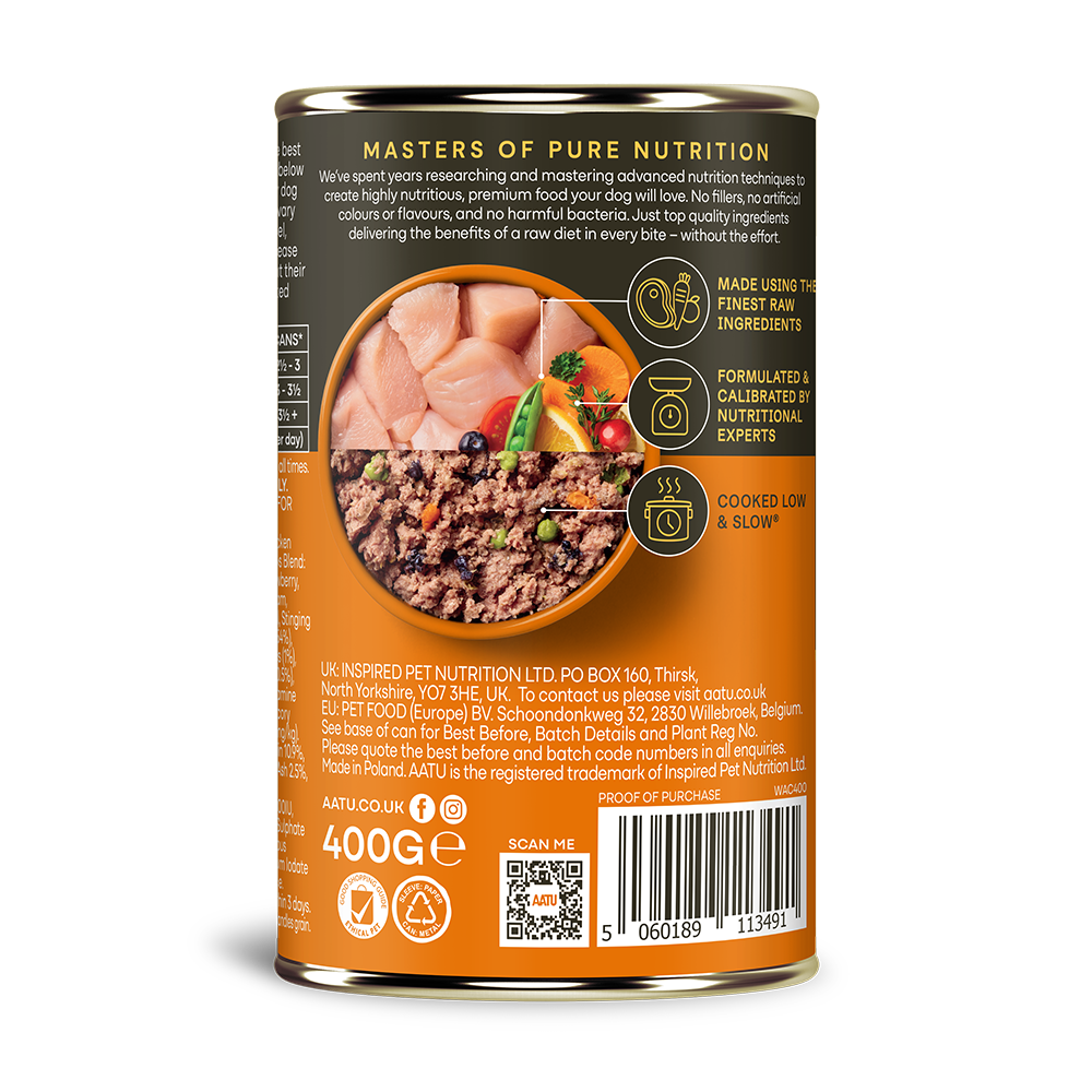 Chicken Wet Dog Food - Chicken Wet Dog Food