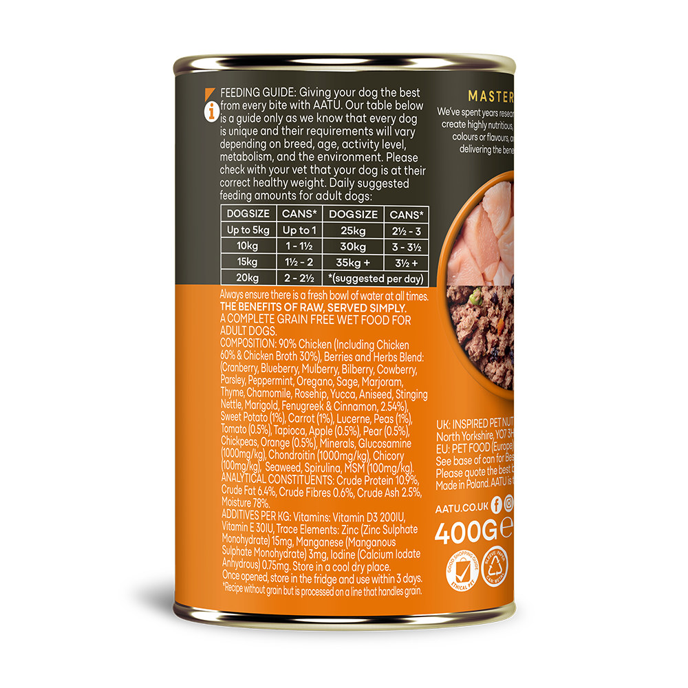 Chicken Wet Dog Food - Chicken Wet Dog Food