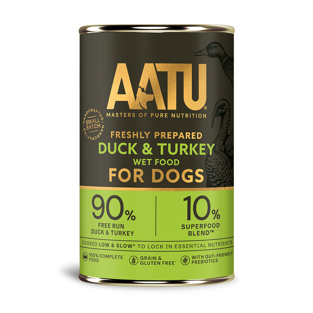 Aatu Duck & Turkey Wet Dog Food