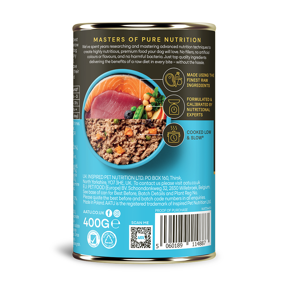 Tuna & Salmon Wet Dog Food - Tuna & Salmon Wet Dog Food