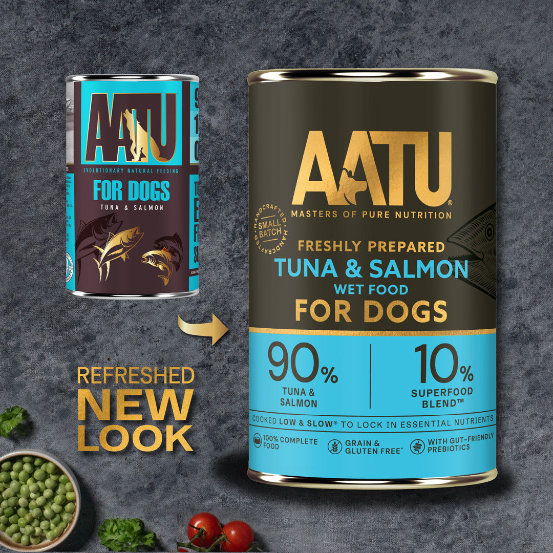 Tuna & Salmon Wet Dog Food - Tuna & Salmon Wet Dog Food
