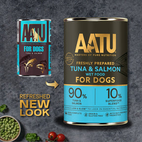 Tuna & Salmon Wet Dog Food