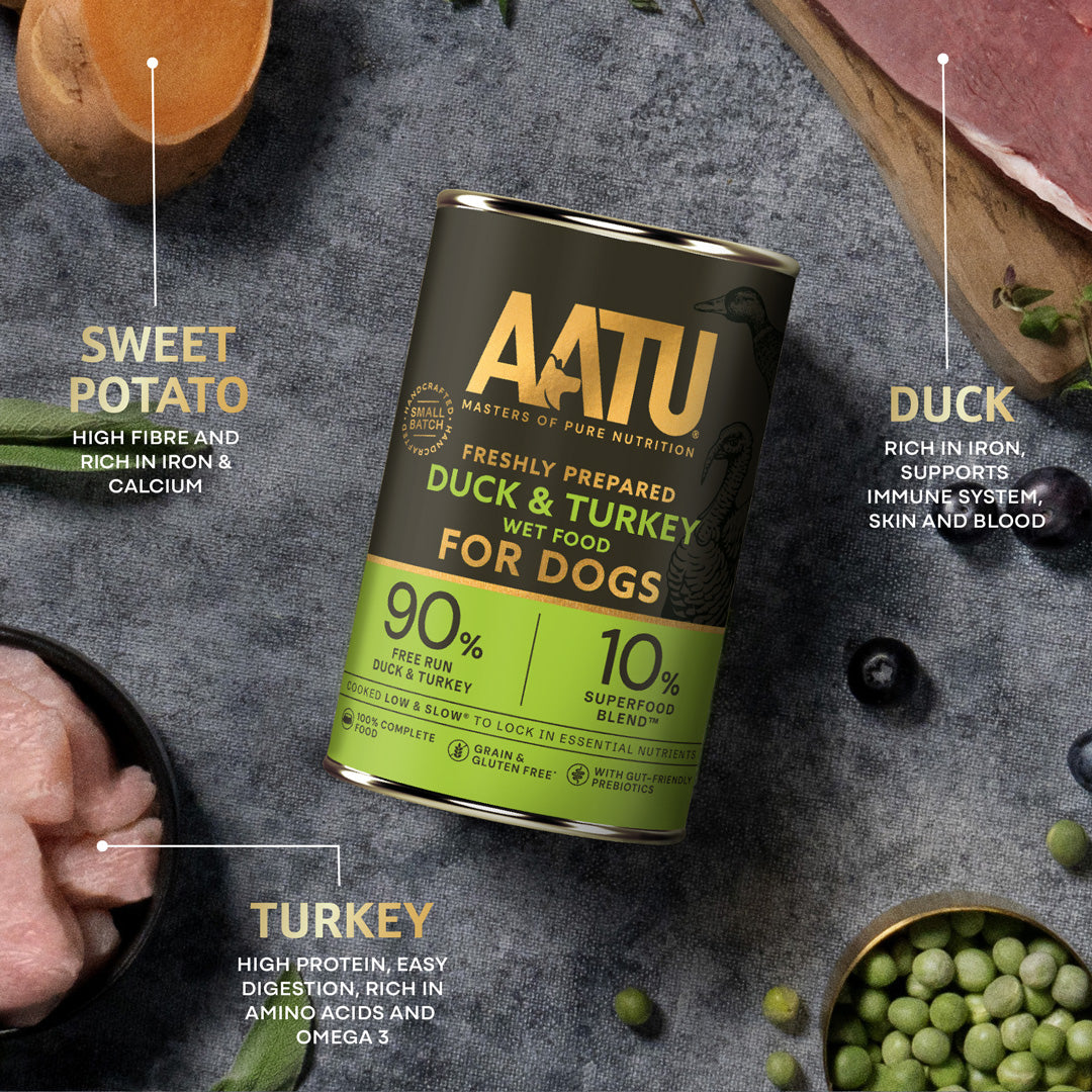 Duck & Turkey Wet Dog Food - Duck & Turkey Wet Dog Food