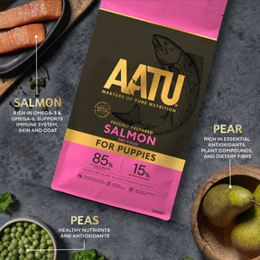AATU Puppy Trial: Salmon Dry Food for Puppies