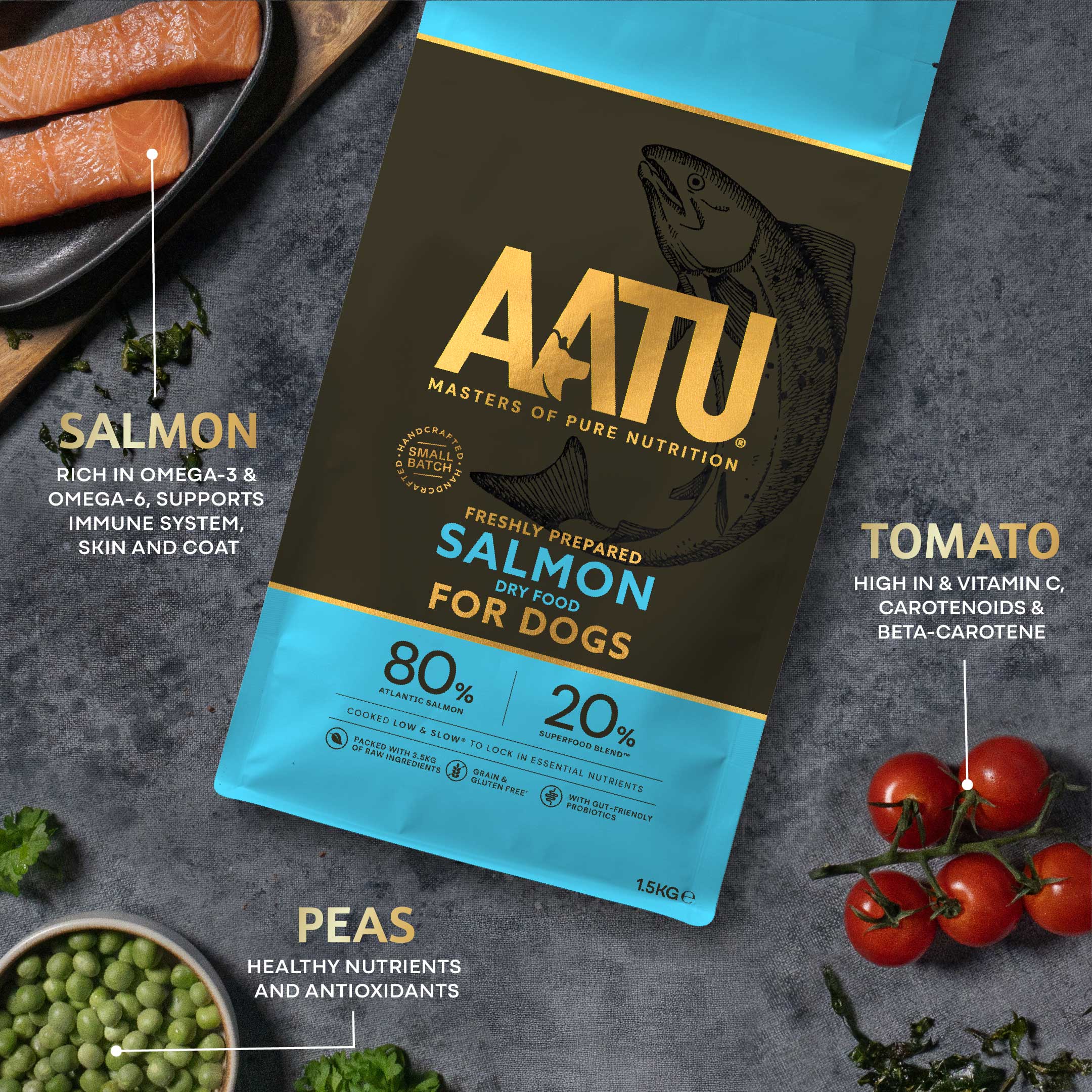 Salmon Dry Dog Food - Salmon Dry Dog Food