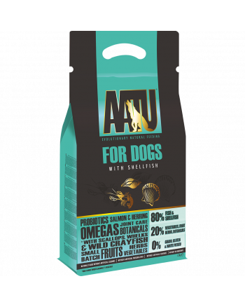 AATU for dogs shellfish dry food