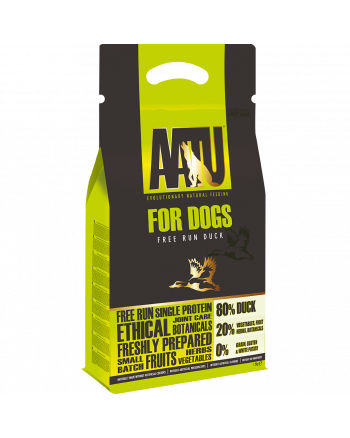 AATU for dogs free run duck dry food