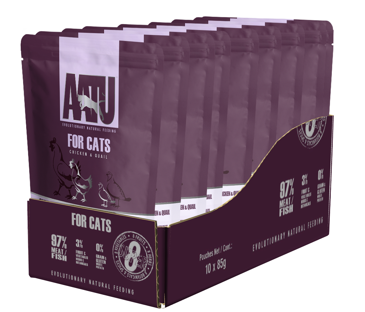 Chicken & Quail Wet Cat Food - Chicken & Quail Wet Cat Food