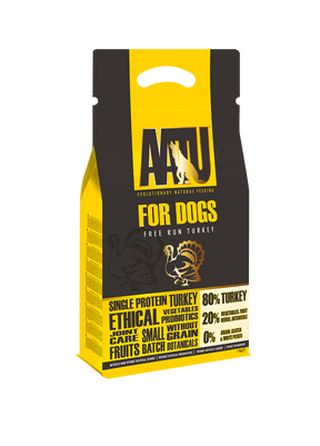 AATU for dogs free run turkey dry food