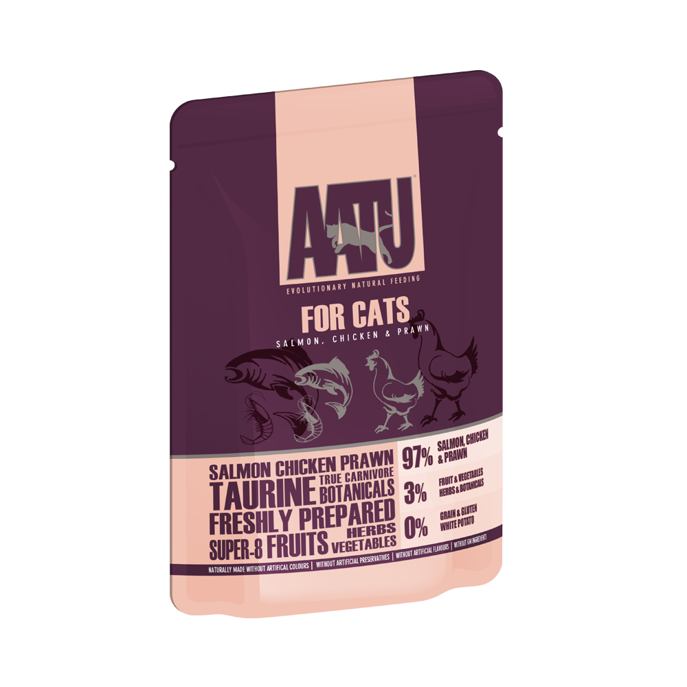 Salmon, Chicken & Prawn Wet Cat Food
